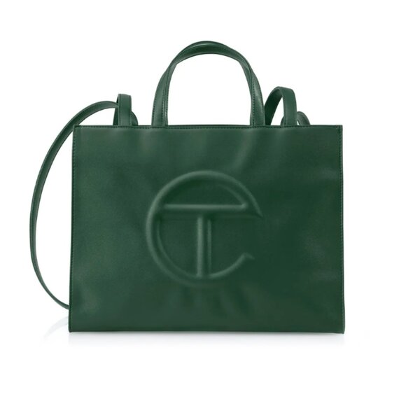 Telfar - Medium Shopping Bag | Dark Olive (green) with dustbag and og packaging - Picture 1 of 6